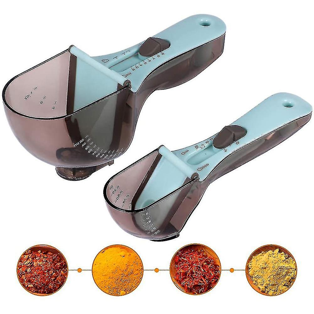 Measuring Cup Set And Measuring Spoon 2 Set Measuring Cups Adjustable