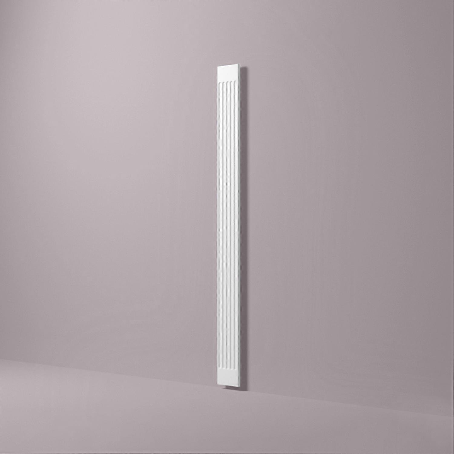 NMC 1 x Pilaster shaft PP2 ARSTYL 202 cm x 2,1 cm x 17 cm white Rigid polyurethane foam pre-primed lightweight, sturdy, dimensionally stable