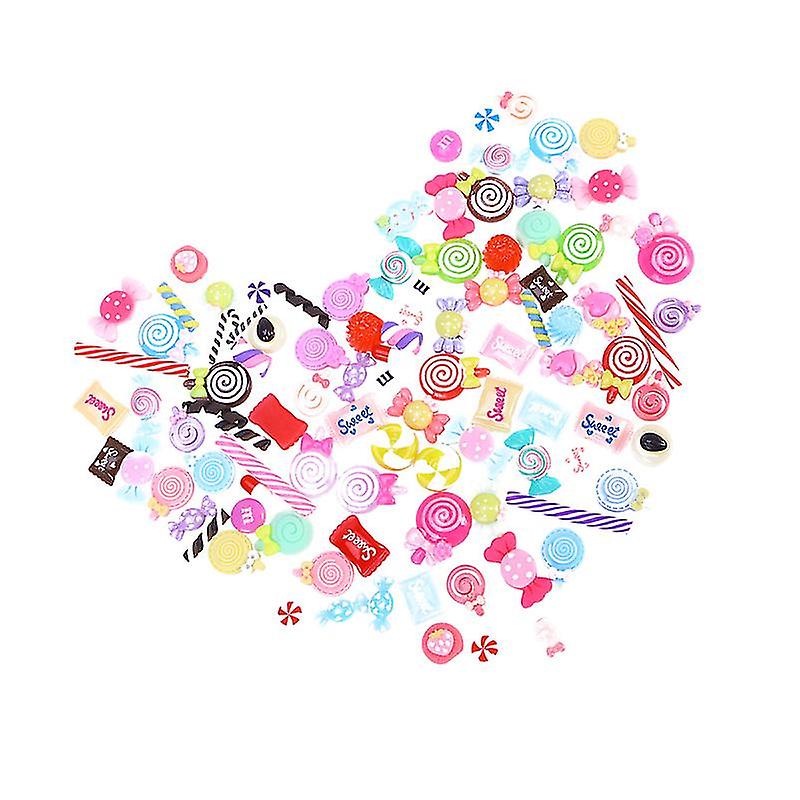 100pcs Resin Charms