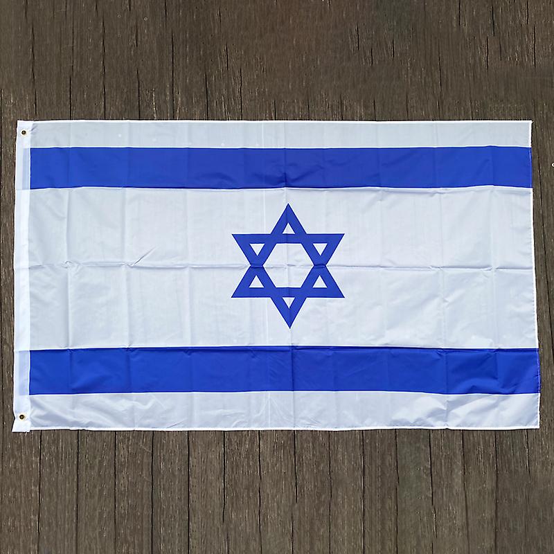 New Israel Flag 3ft X 5ft Hanging Israel Flag Polyester Standard Flag Banner