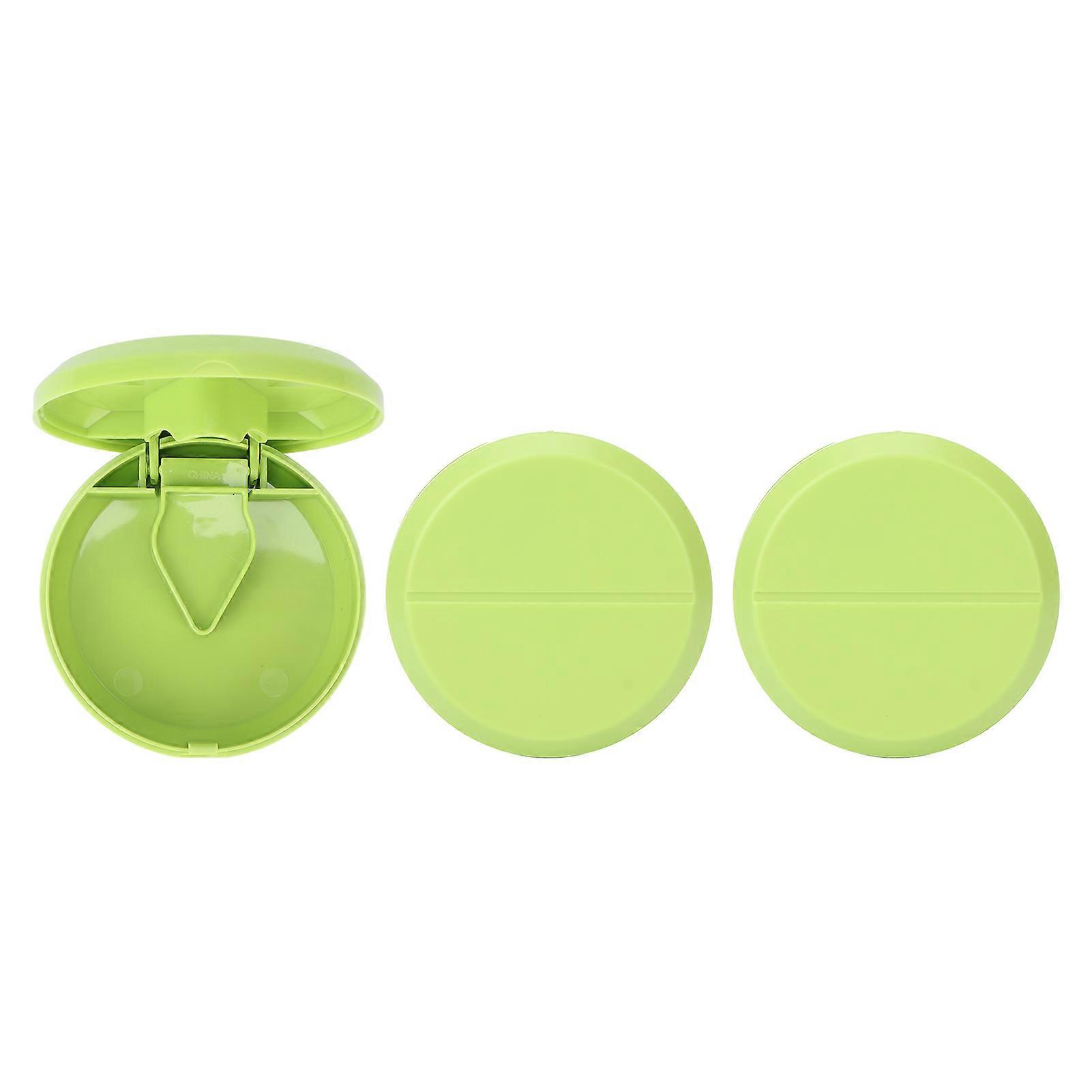 3pcs Pill Cutter Double Sharpened Blades Small Portable Separation Tool For Different Specifications Tablets