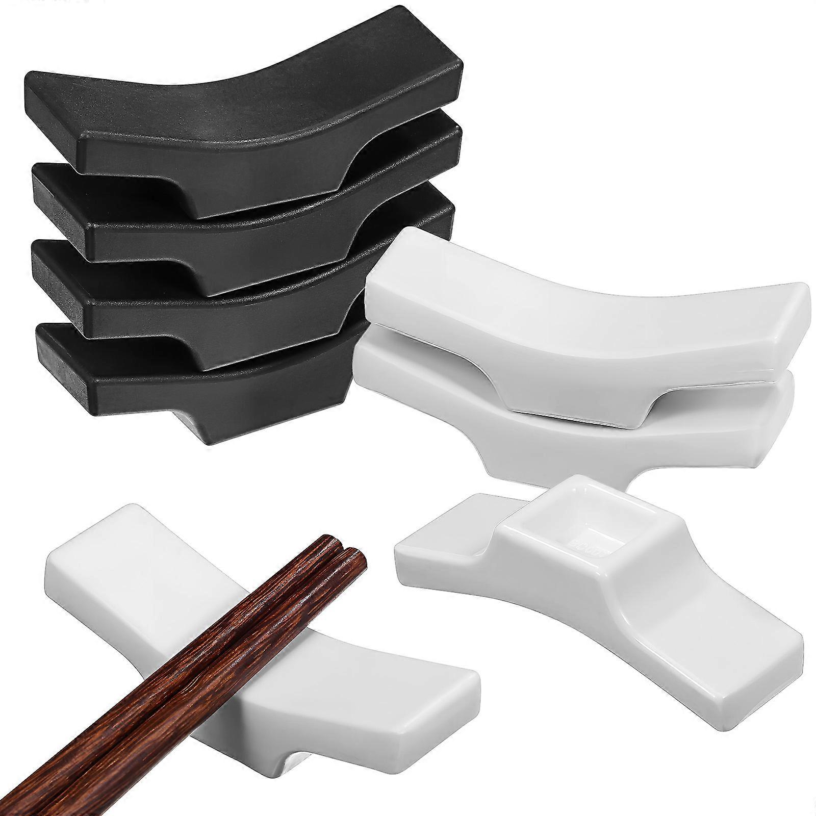 8 Pcs Chopstick Holders Stand Chopstick Rest Spoon Holder Cutlery Organizer Tabletop Chopstick Holder