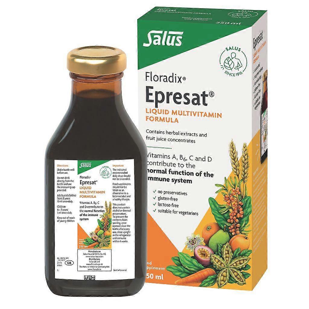 Floradix Epresat Liquid Multivitamin Formula 250ml