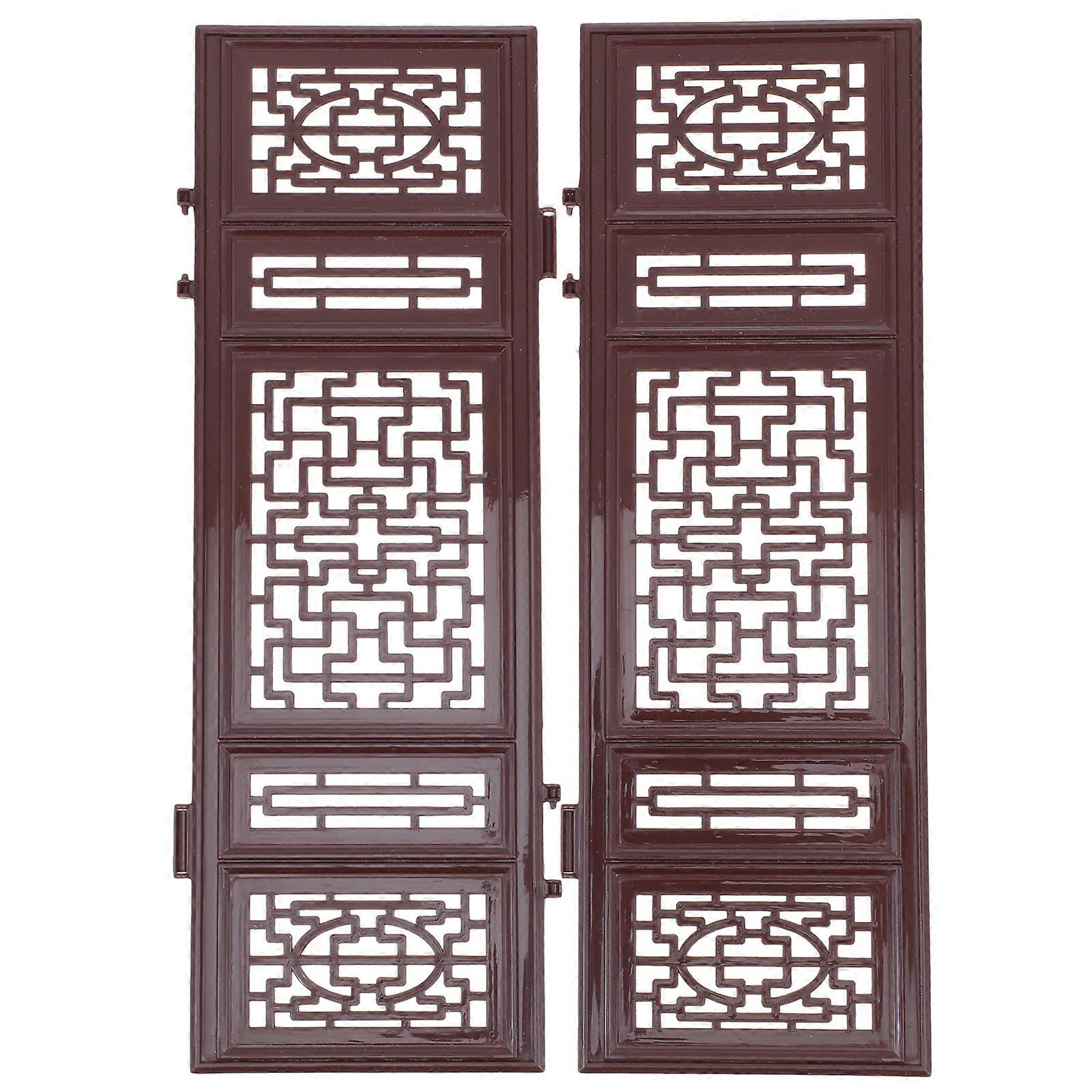 Homekit Mini Chinese Screen Mini Chinese Style Screen Mini Adornment Folding Partition Playing House Adorn