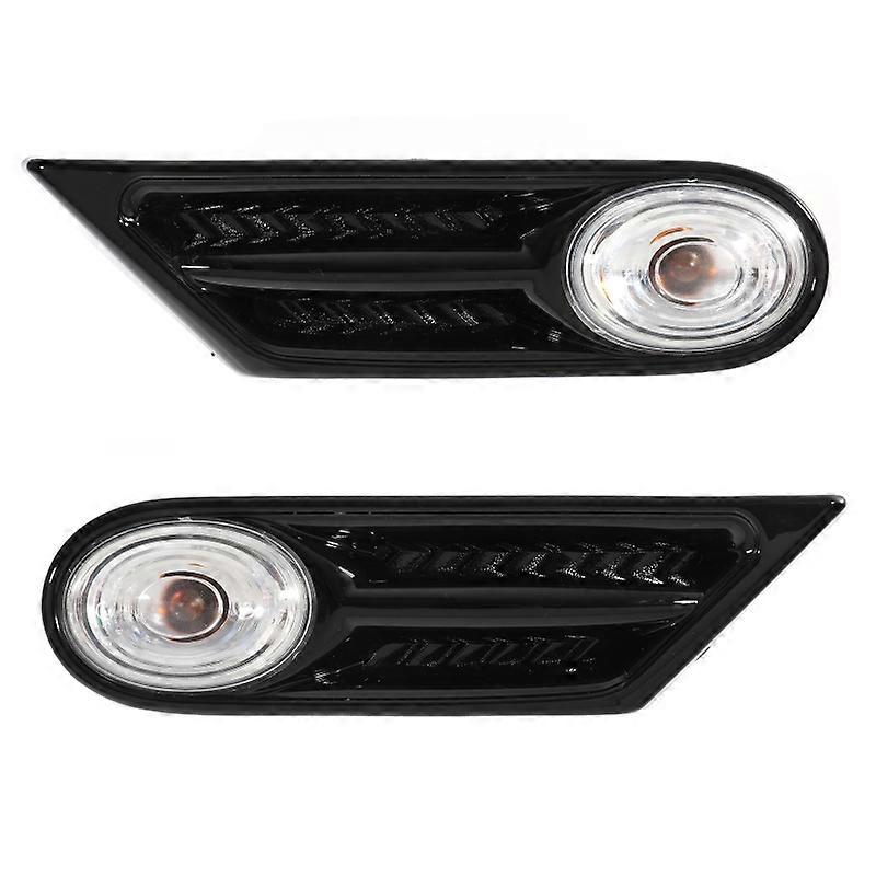 2pcs Led Side Marker Turn Signal Indicator Lights For Bmw Mini R56 R57 R58 R59 2007-2013
