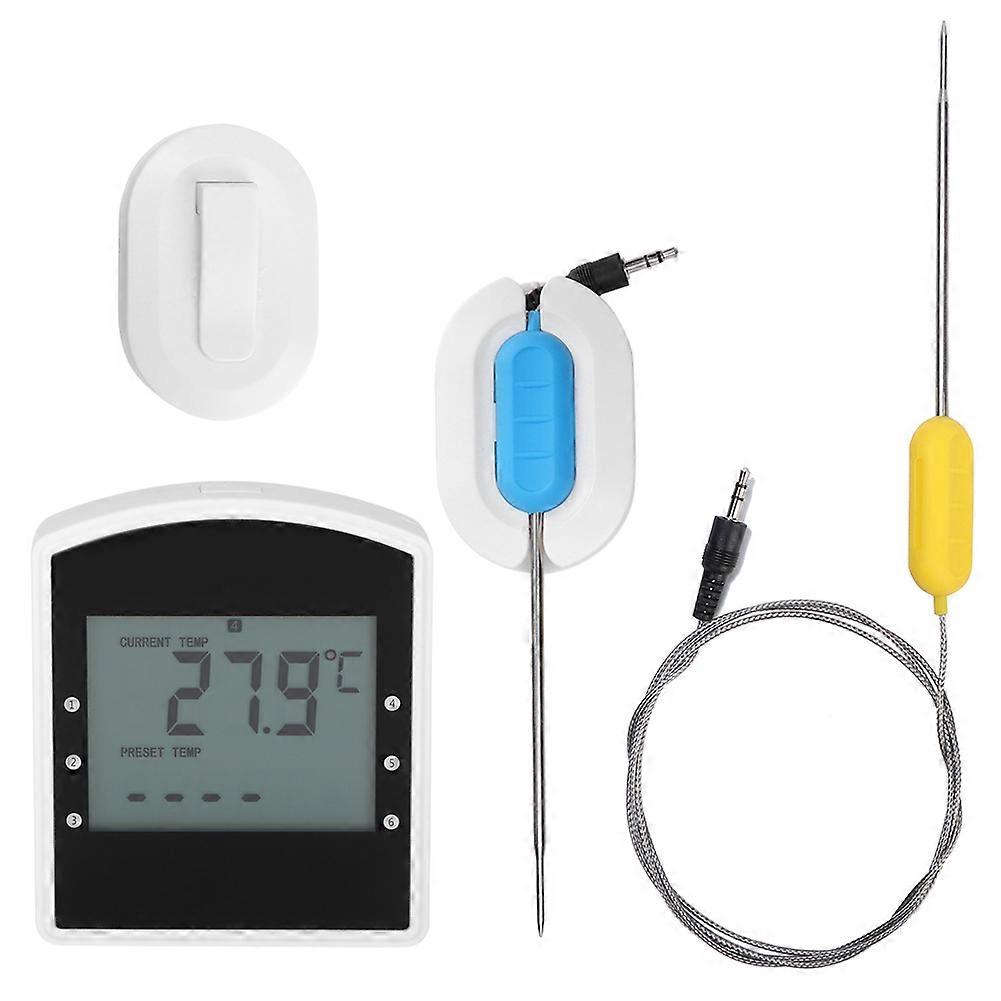 Digital Wireless BBQ Thermometer Food Meat Barbecue Temperature Meter for Kitchen Cooking