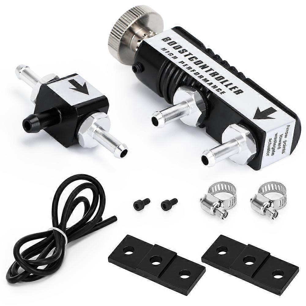 Hypertune - UNIVERSAL ADJUSTABLE MANUAL TURBO BOOST CONTROLLER KIT 1-30 PSI IN-CABIN BOOST CONTROL HT3123