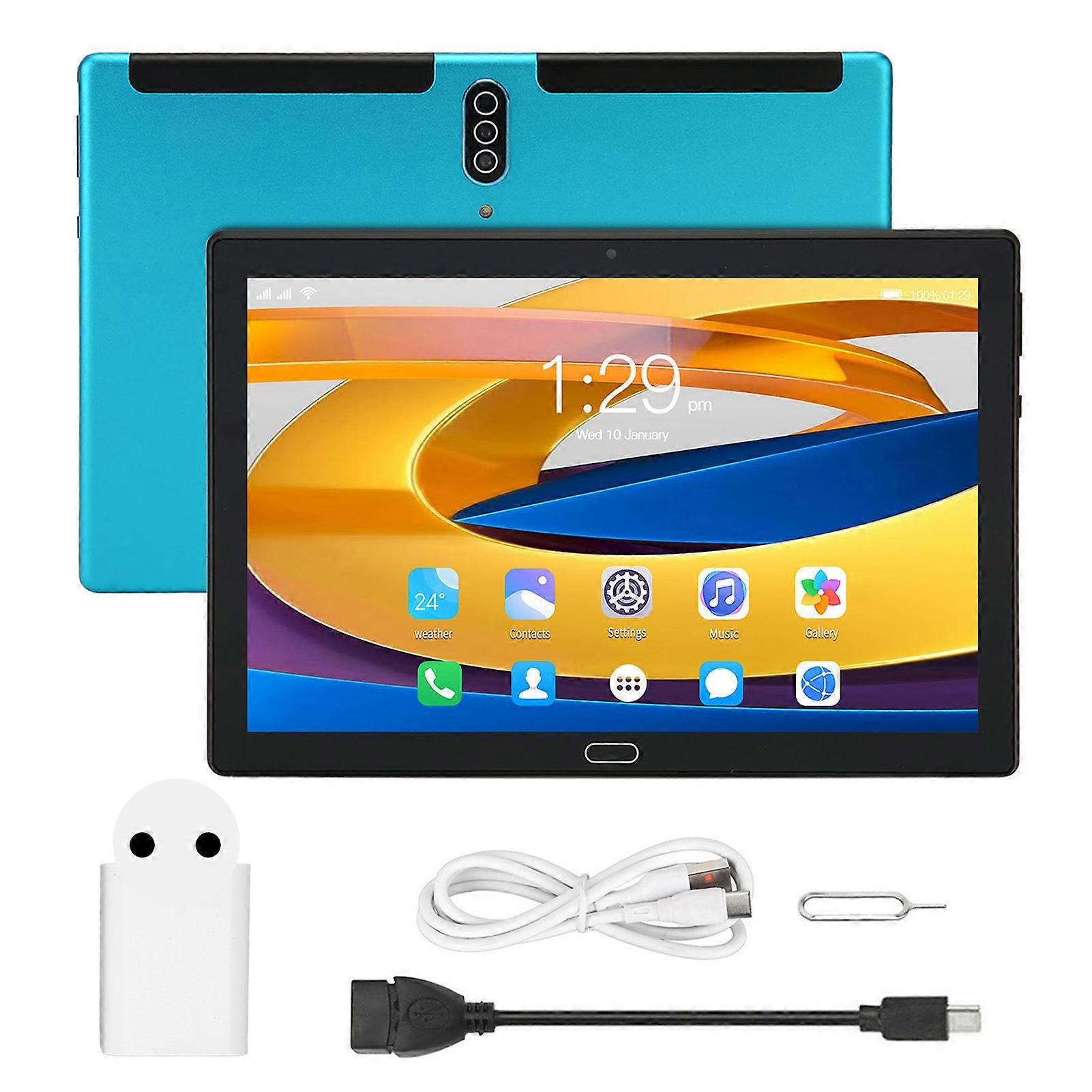 Inch Tablet 6GB RAM 128GB ROM HD Touch Screen Octa Core CPU