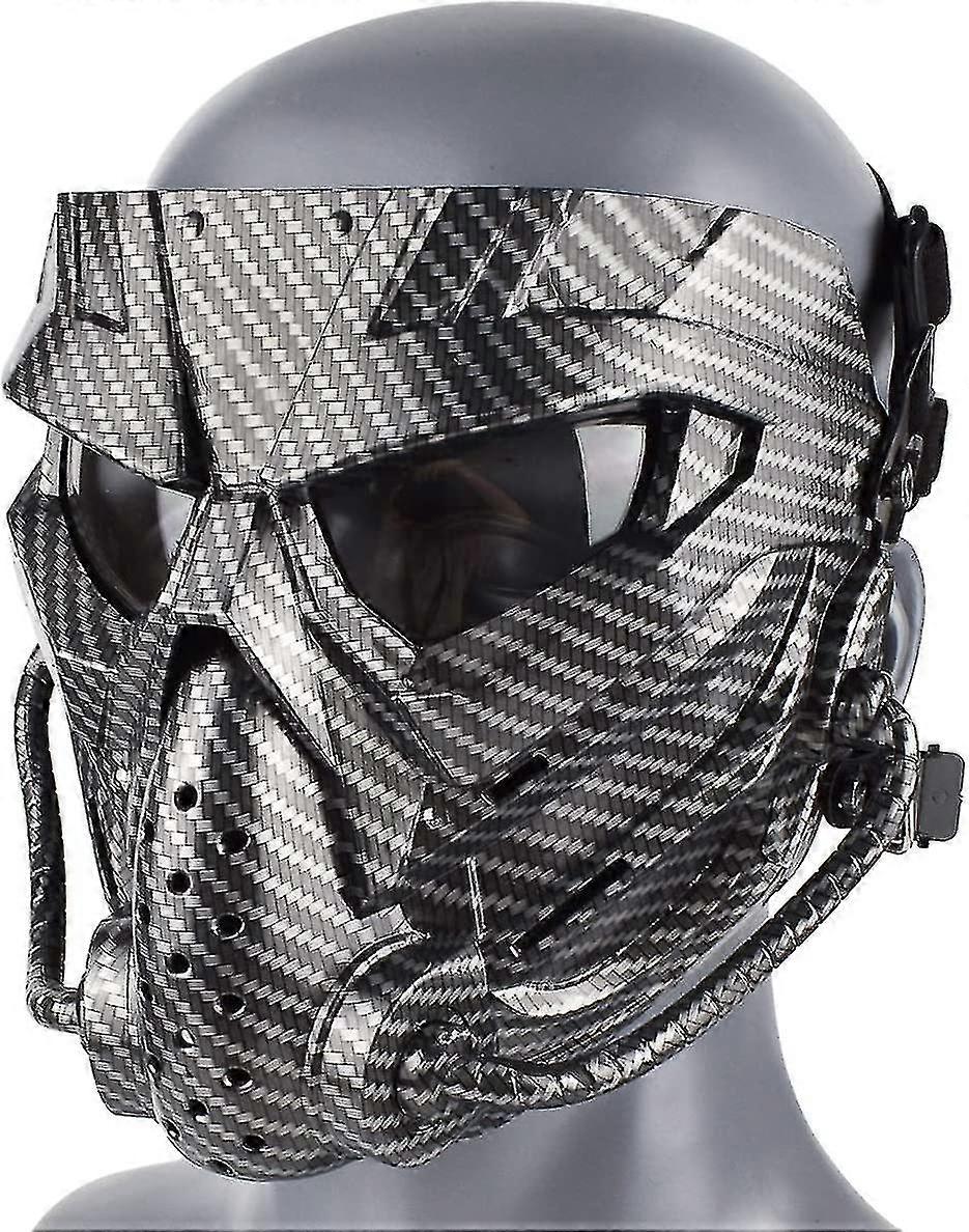 Airsoft Mask Full Face Tactical Mask With Eye Protection Impact Resistant For Cs Game Paintball