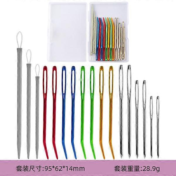 darning needle large eye blunt needles knitting sewing tools