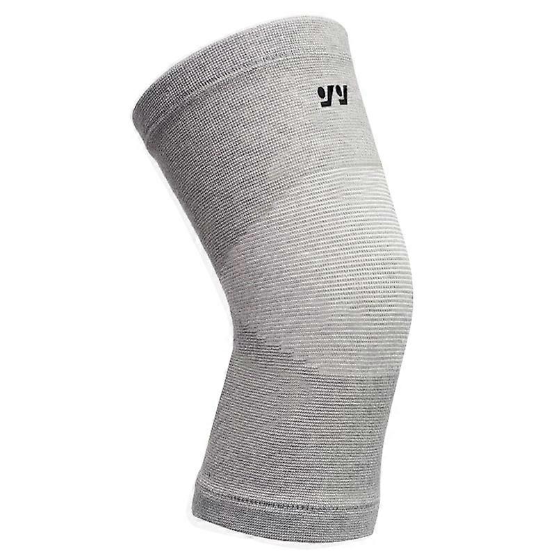 1 Pc Respirável Joelheira Elástica Bambu Carvão Carvão Joelheira Suporte Almofada Capa Protetor de Joelho - M