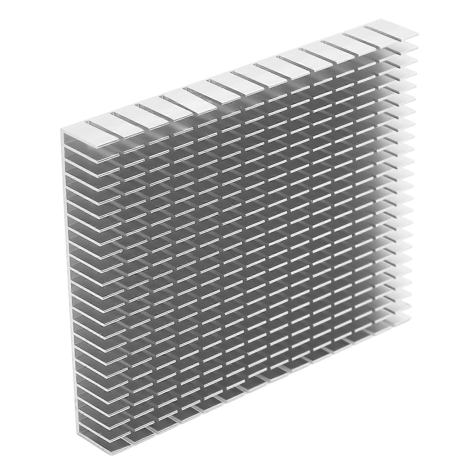 Heat Sink Aluminium Cooler Cooling Heatsink Radiator 150x120x20mm for CPU Amplifier PCBWhite