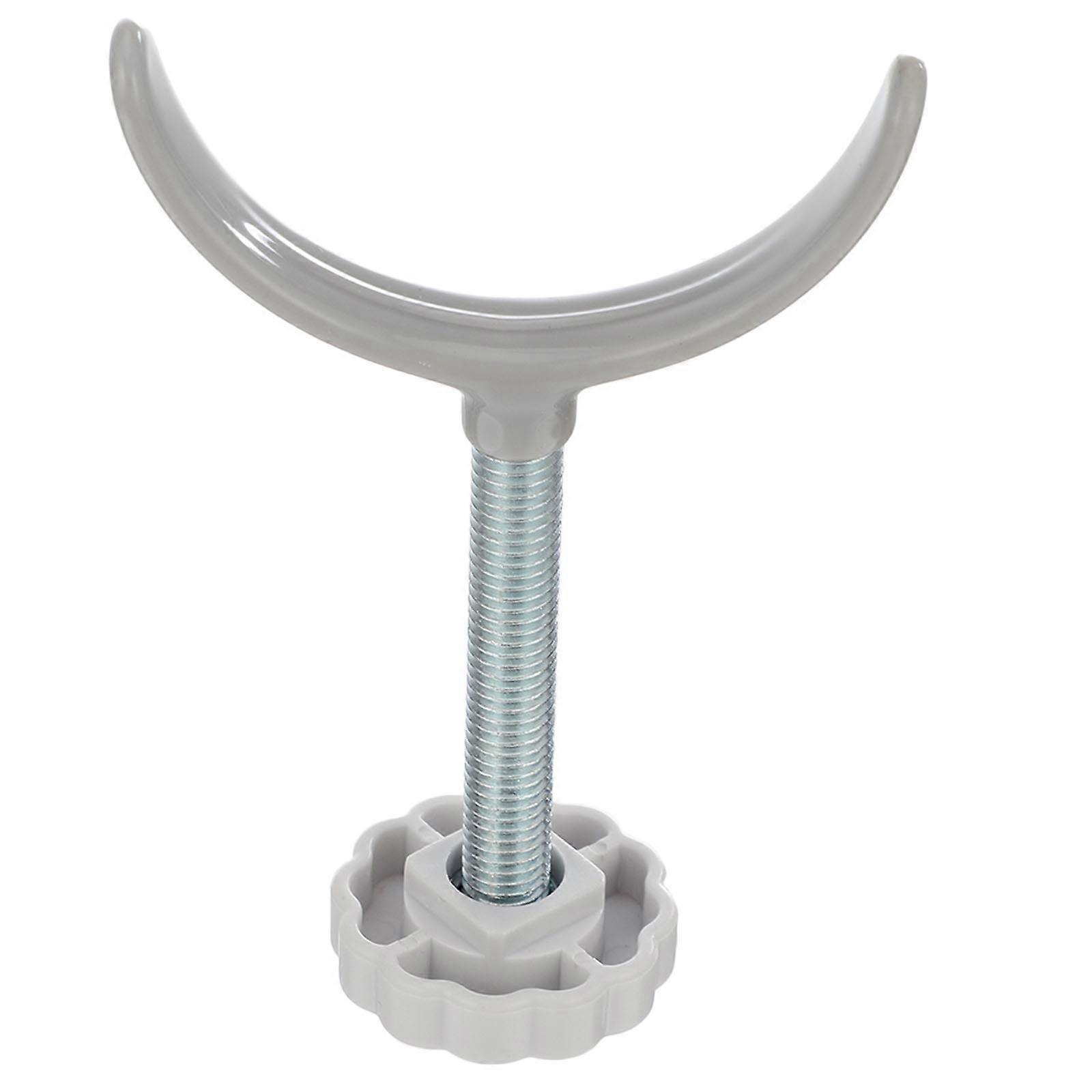 1 Pc Alloy Guardrail Fitting Gate Fence Fixator Novel Fixing Accessory (Silver)