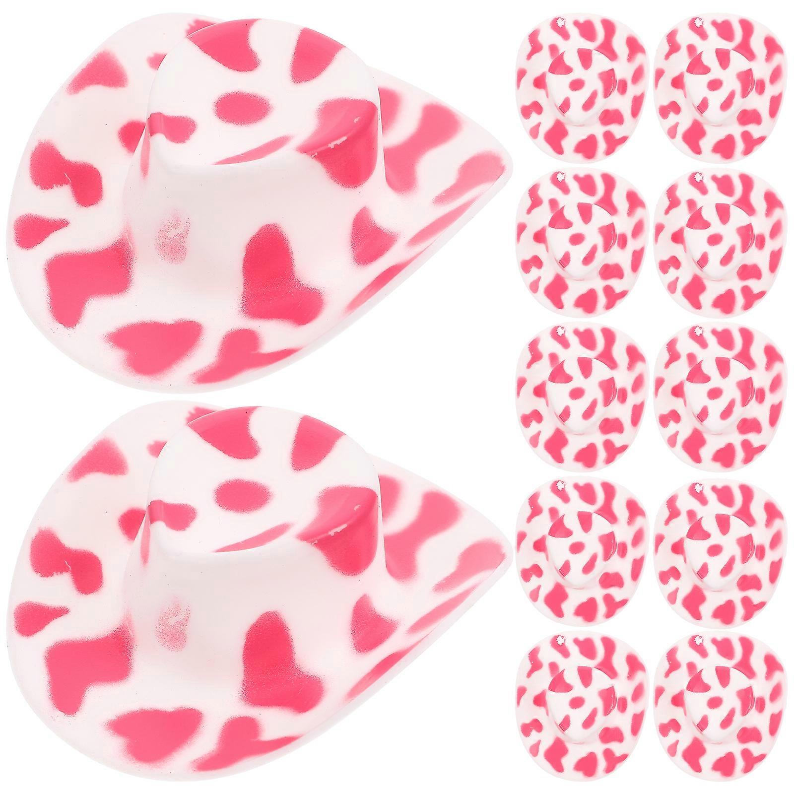 20Pcs Adorable Mini Hats Wear-Resistant Tiny Hats Replaceable Doll Hats Diy Miniature Hats