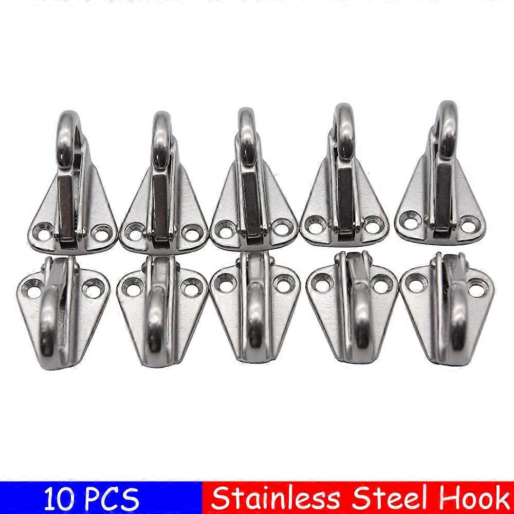 5pcs 6pcs 10PCS ανοξείδωτο 316 άνοιξη κλειδωμένο γάντζο φτερών Snap κάμπτοντας γάντζο συνδέεται σχοινιών σκάφος ιστιοφόρο ρυμουλκό θαλάσσιο υλικό πλοίων