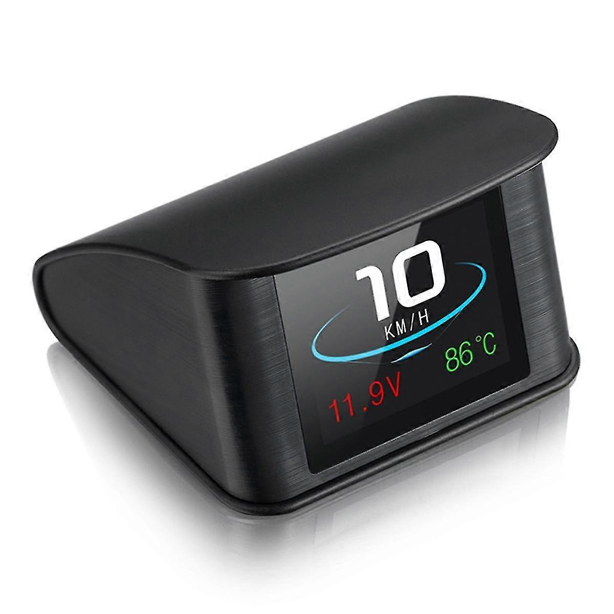 Car Obd Digital Meter Hud P10 2.2-inch Lcd Screen Obd Car Head-up Device,smart Digital Instrument H