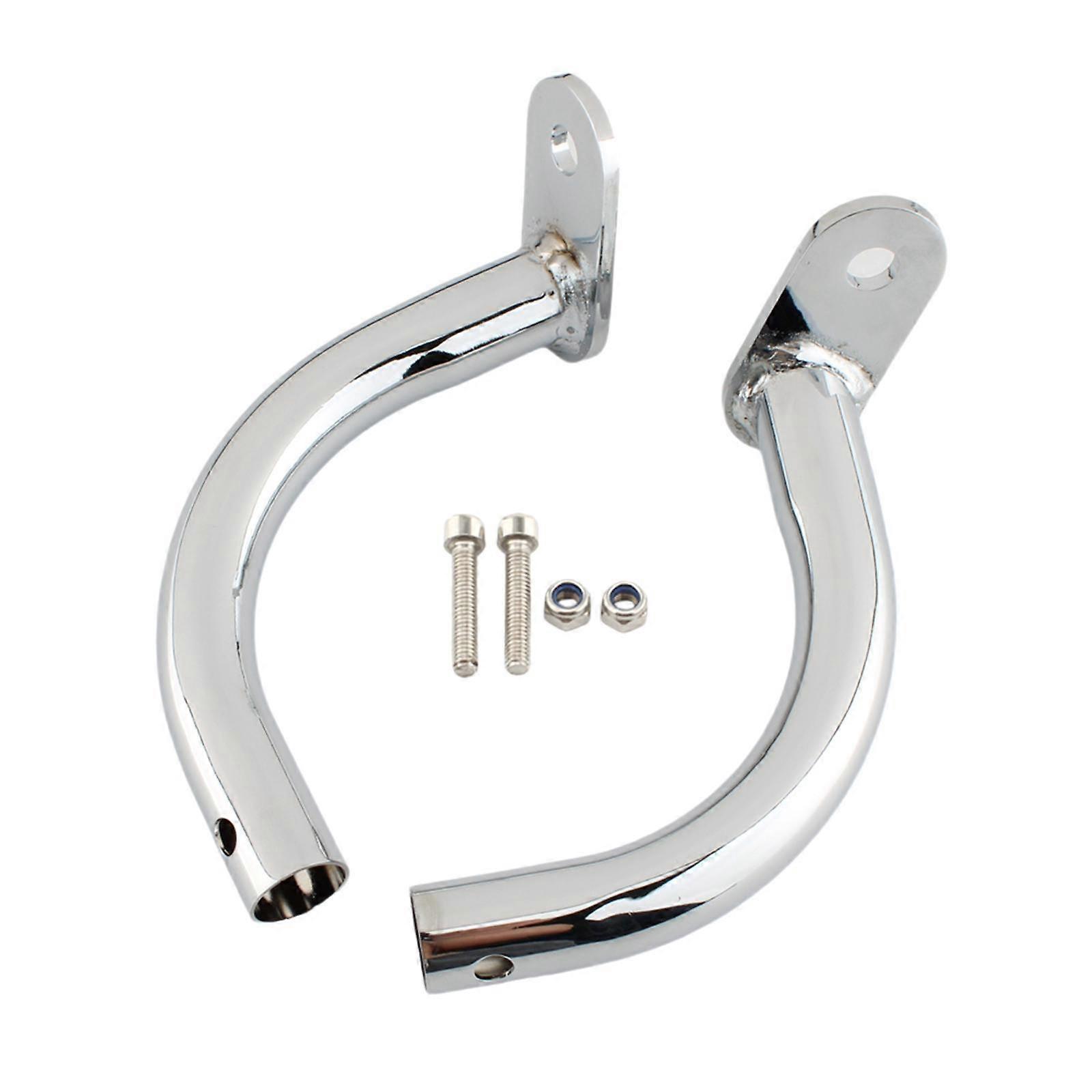 2Pcs Saddle Bag Guard Support Bracket for Davidson Touring 93-13 Sturdy Black