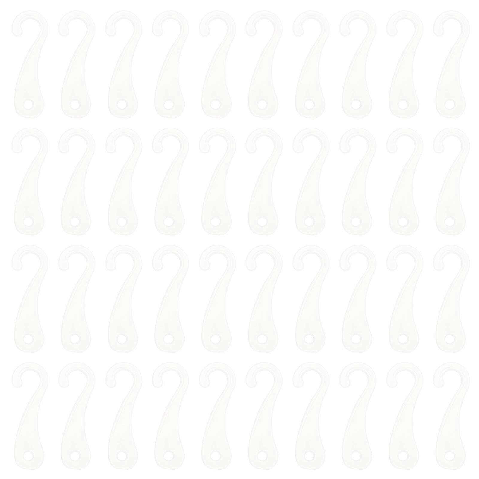 500 Pcs Stocking Hanger Hanging Display Hook T- Shirts Hook Glove Display Hanger