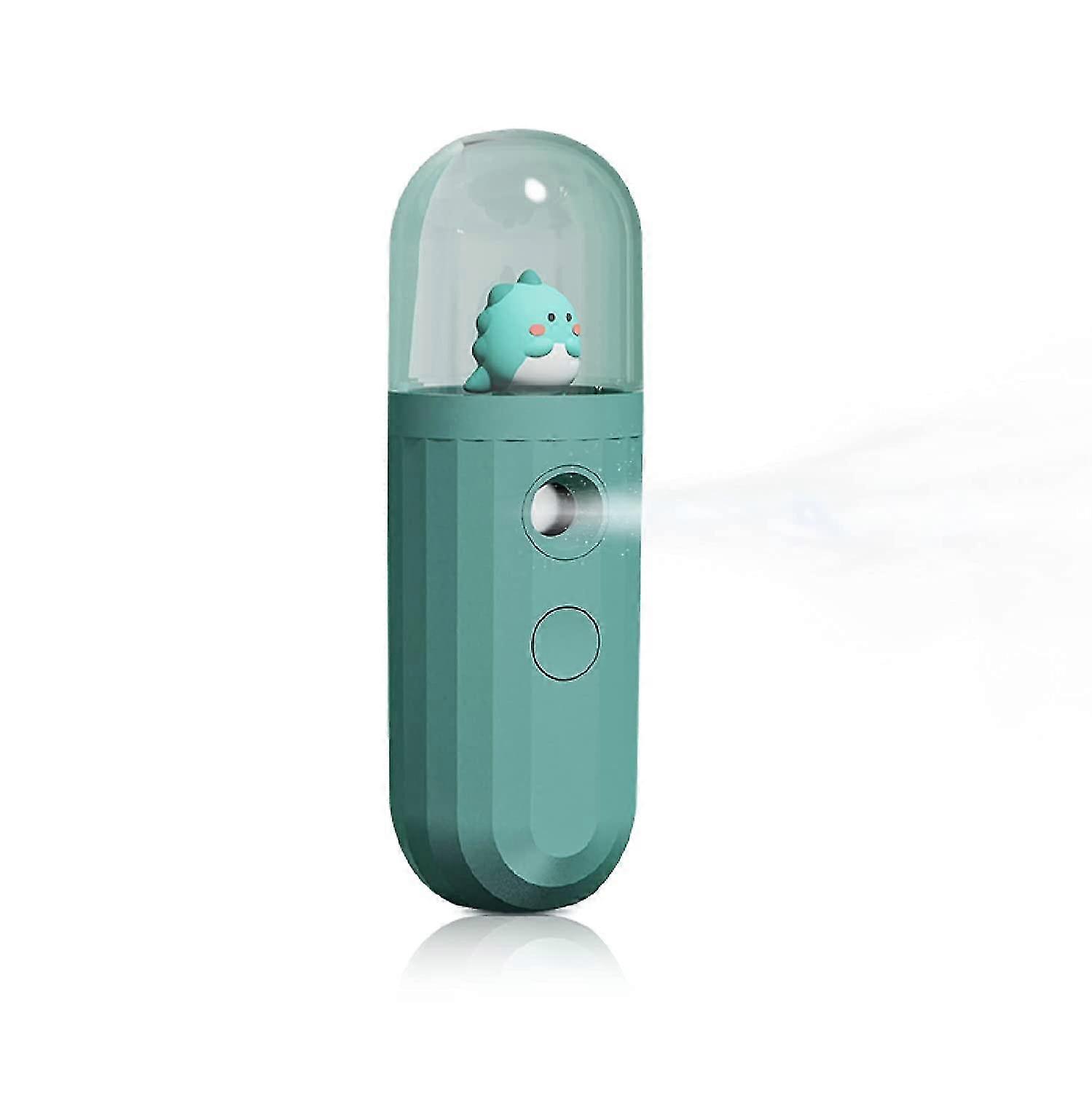 Eyelash Nebulizer Moisturizing Hydrating,usb Rechargeable,green