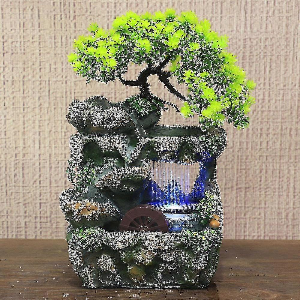 Indoor Tabletop Waterfall Fountain Rockery Bonsai Zen Meditation Relaxation  Cascading Water Fountains Ornament | Fruugo NL