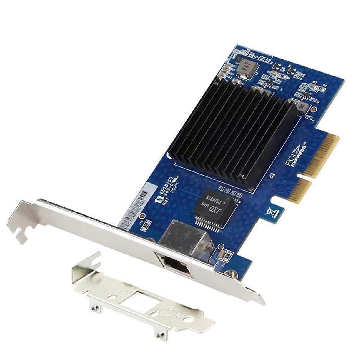 Carte réseau PCIE 3.0 4X 10G AQC107 compatible avec X8/X16 pour Linux Win10/11