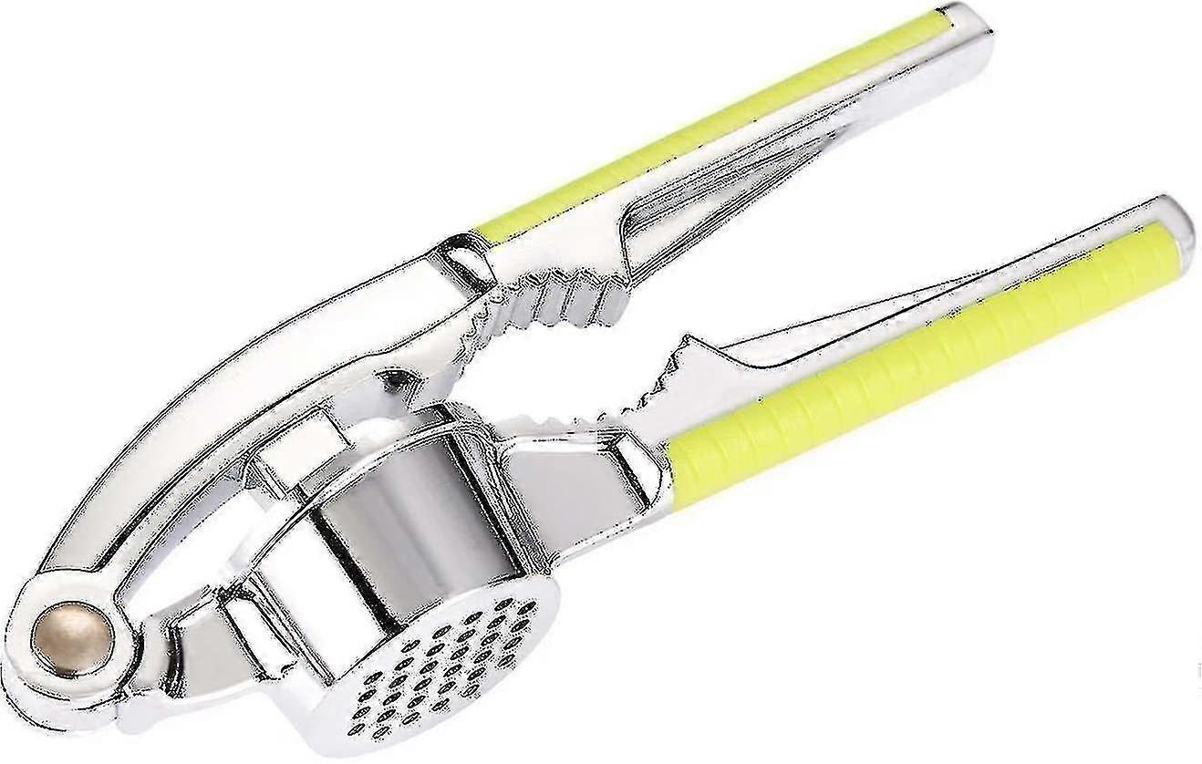 Zinc Alloy Multifunctional Garlic Press Manual Practical Kitchen Tool