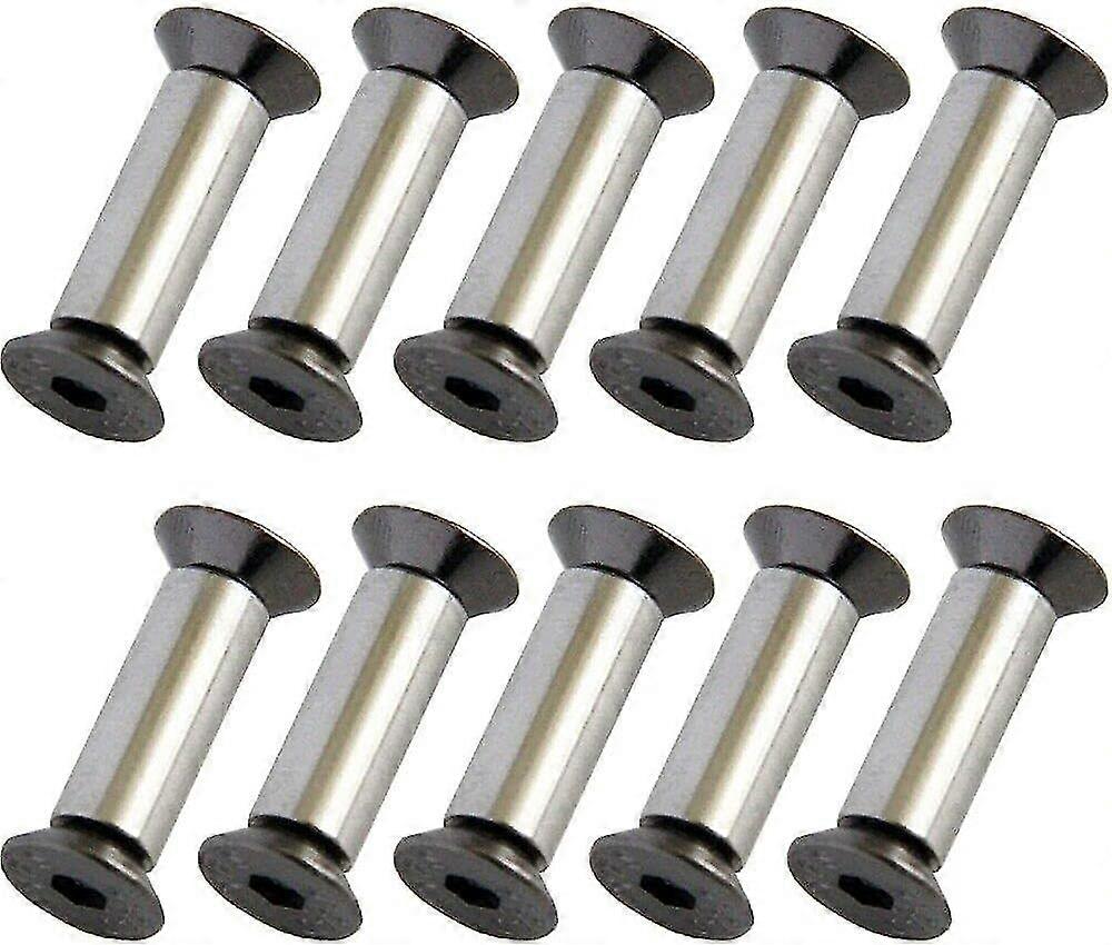 10pcs Bolt Rivets Screw Fastener Nut Diy Material Us