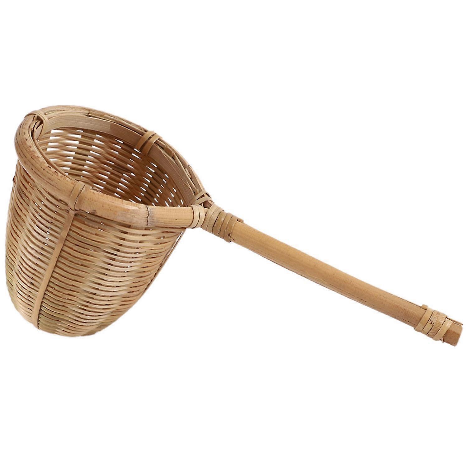 Nature Bamboo Tea Strainer Filter Colander Infuser Handmade Weave Crafts Novelty Tea Tool Tea Gadge