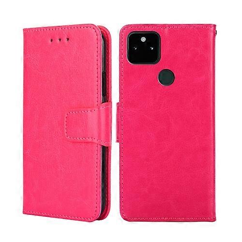 For Google Pixel 5A Crystal Texture Leather Phone Case