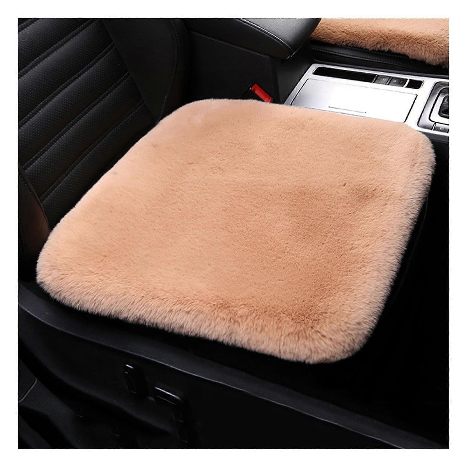 Plush Car Seat Cushion Imitation Rabbit Plush Seat Warming Cushion for Winter
