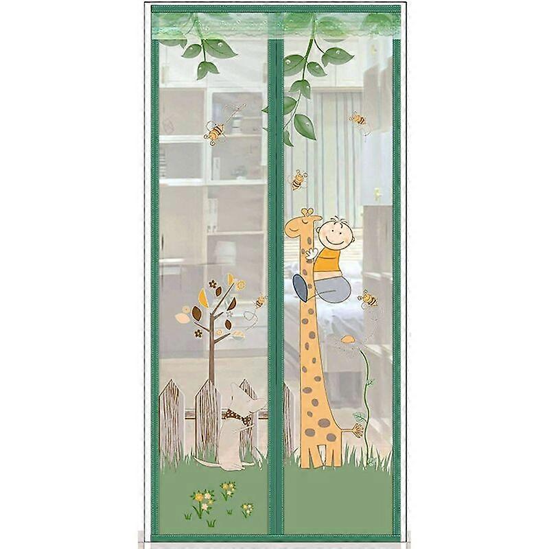 Anti-Insect Automatic Closing Magnetic Mosquito Net 90x205cm(35x81inch)