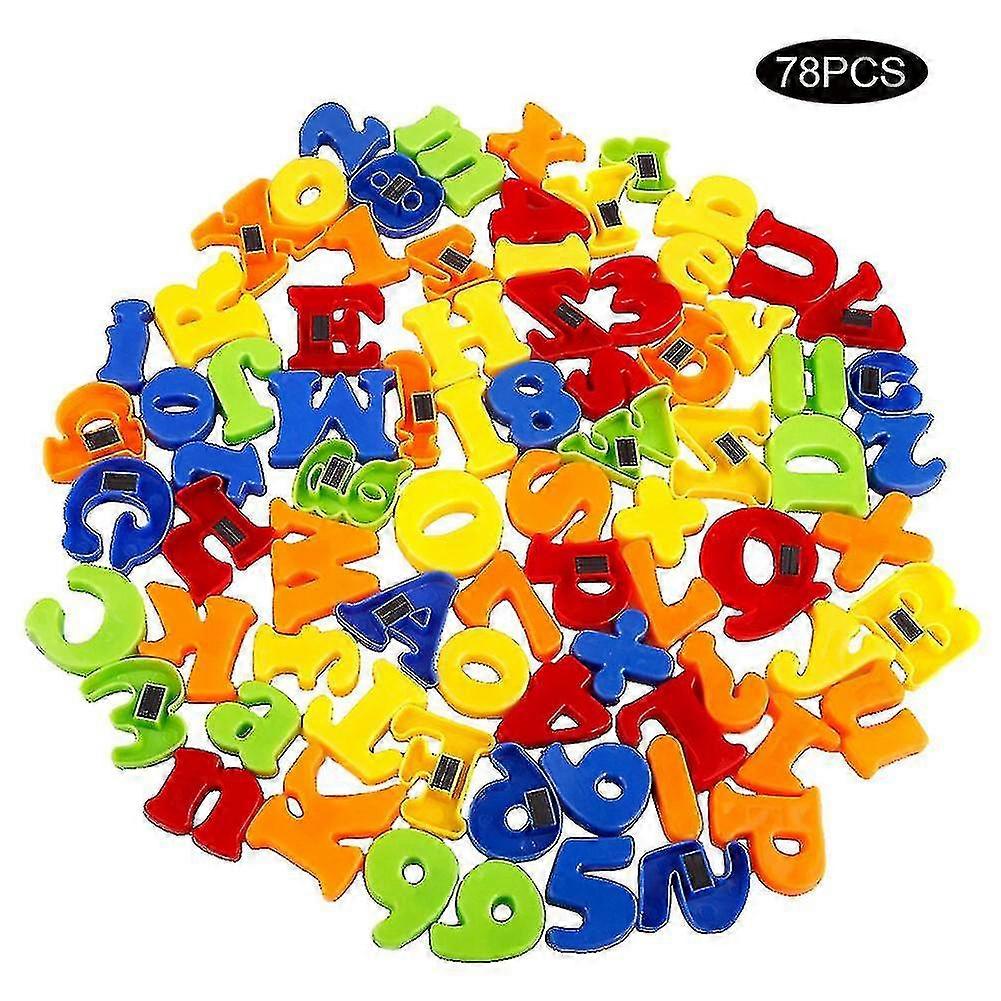 2023 New Magnets Letters - 78 Magnetic Letters That Work On Any Fridge And Dry Erase Magnetic Board For Alphabet Learning & Spelling Games/YY