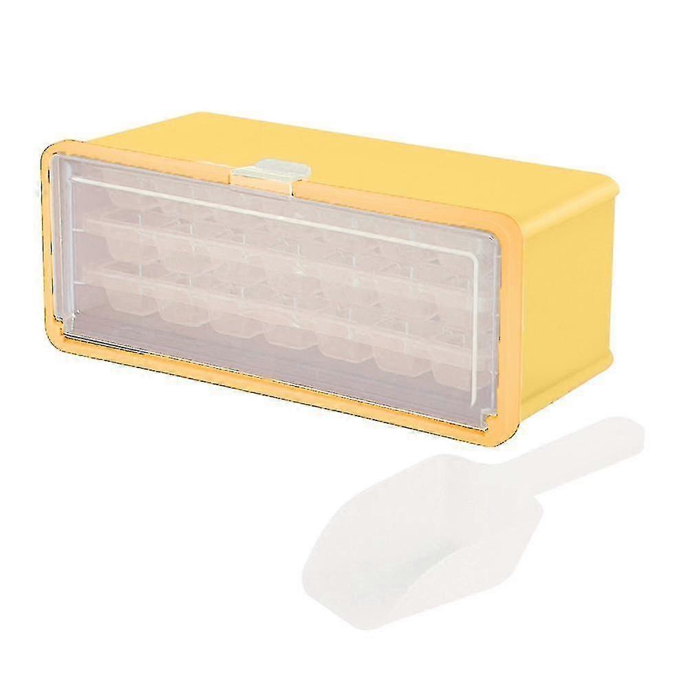 Ice Cube Trays With Lid And Bin, Ice Cube Bucket With Lid