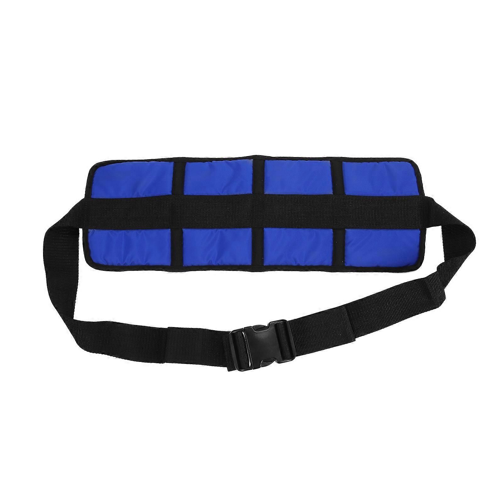 Elderly Wheelchair Safety Belt Prevent Fall Restraint Strap Adjustable Wheelchair Seatbelt for PatientsBlue