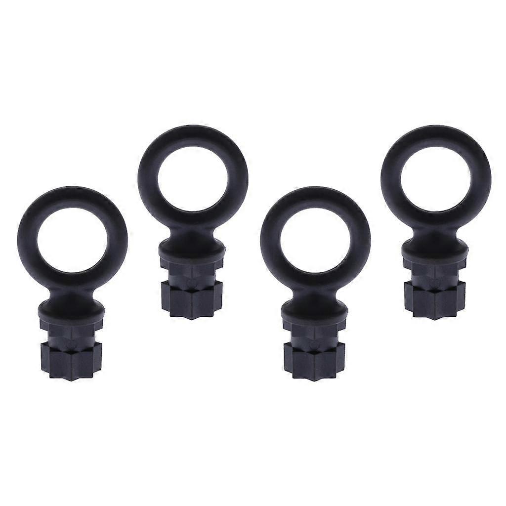 4Pcs Universal Quick Release Track Base  for Tethering Or Lashings Nylon