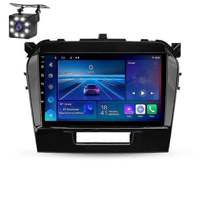 Car Radio Multimedia For Suzuki Vitara 4 2014 - 2018 Video Carplay Navigation Auto
