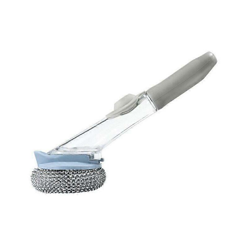 XHX Multi-function does not hurt long-handled steel wire liquid filling automatic cleaning brush