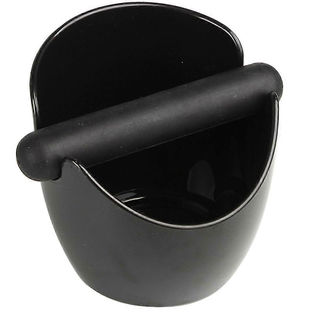 knock box for espresso coffee grounds coffee grounds knock box,black