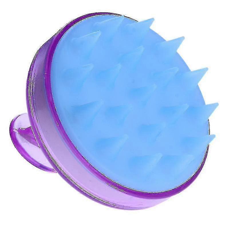 Modern miljövänlig silikonkropp och hårbottenmassageborste(08)