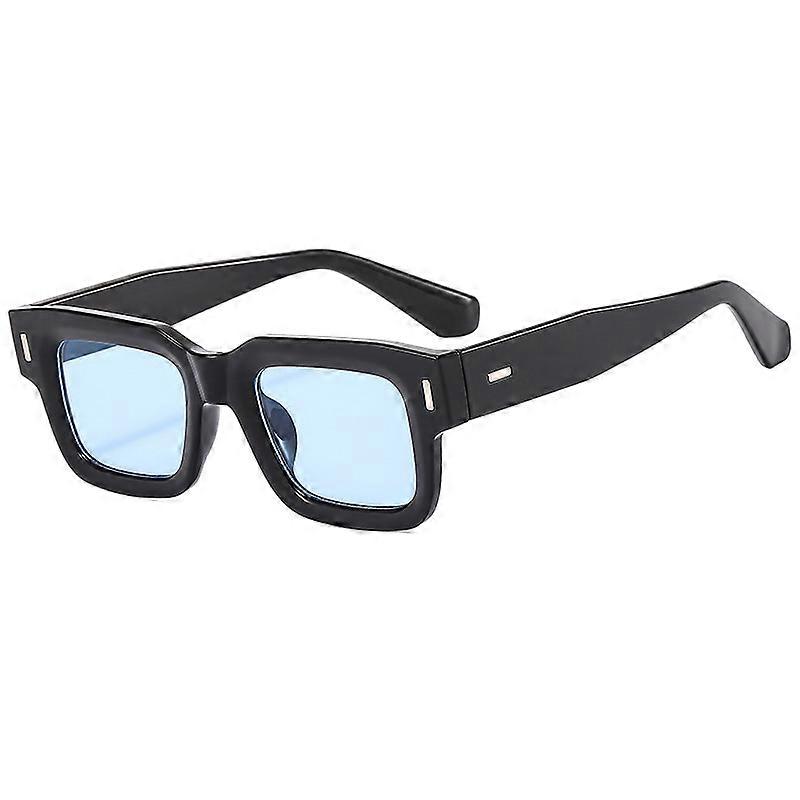 Sunglasses retro square frame versatile square rivet glasses multi-color sunglasses A4