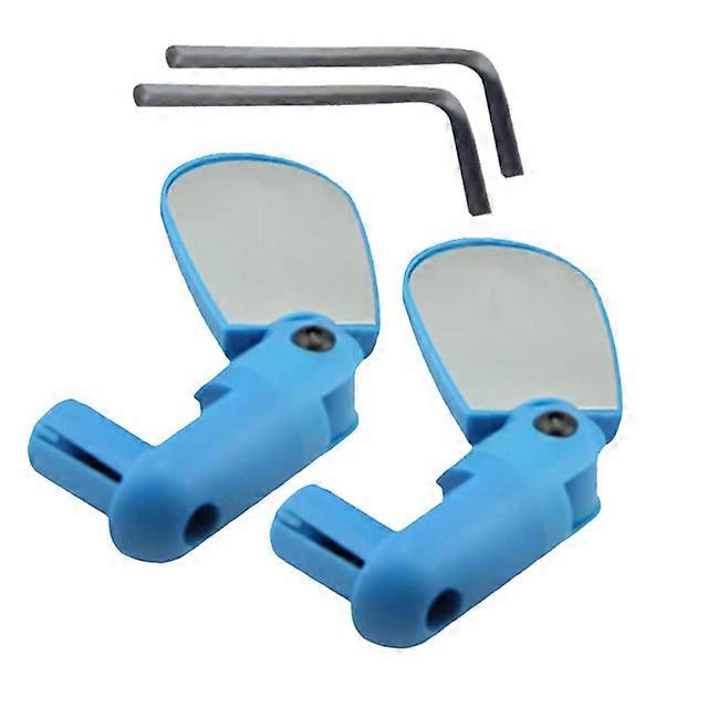 1Pair Bike Rearview Mirror Bicycle Accessories Cycling Road Mountain Bike Handlebar Wide Angle Rear 360 Rotate View Mirrors