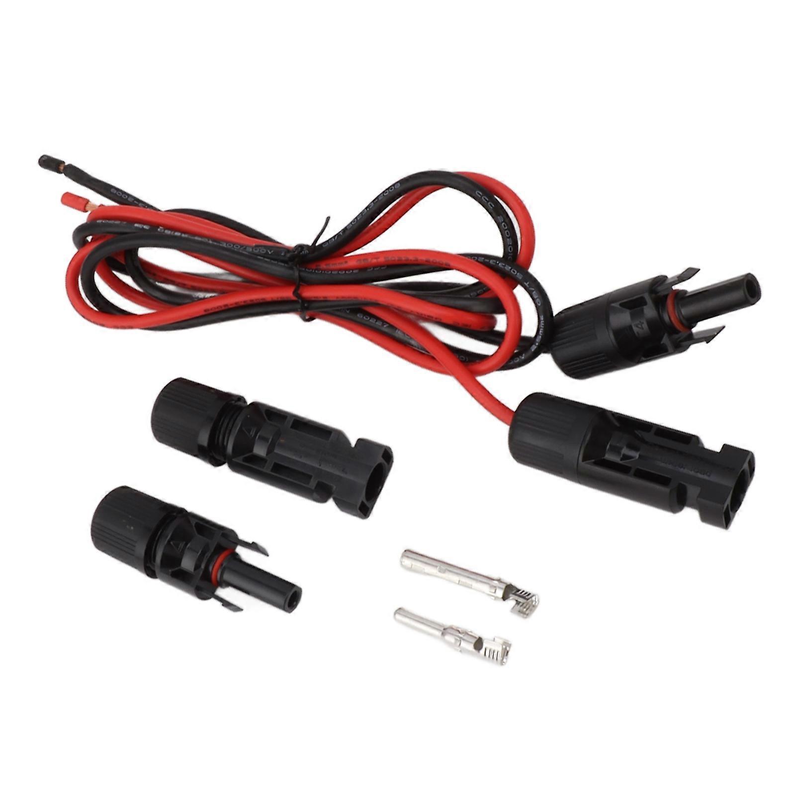 RV Solar Panel Solar Charge Cable Extension Wire for Solar Generator Portable Power Station Solar Connector Adapter