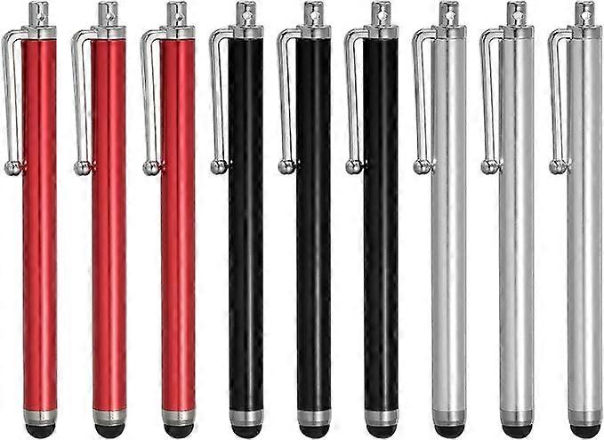 9pcs Stylus Pens for Touch Screens Universal Capacitive Stylus Pencil High Sensitivity Precision for Phone Tablet All Capacitive Touch Screen Devices