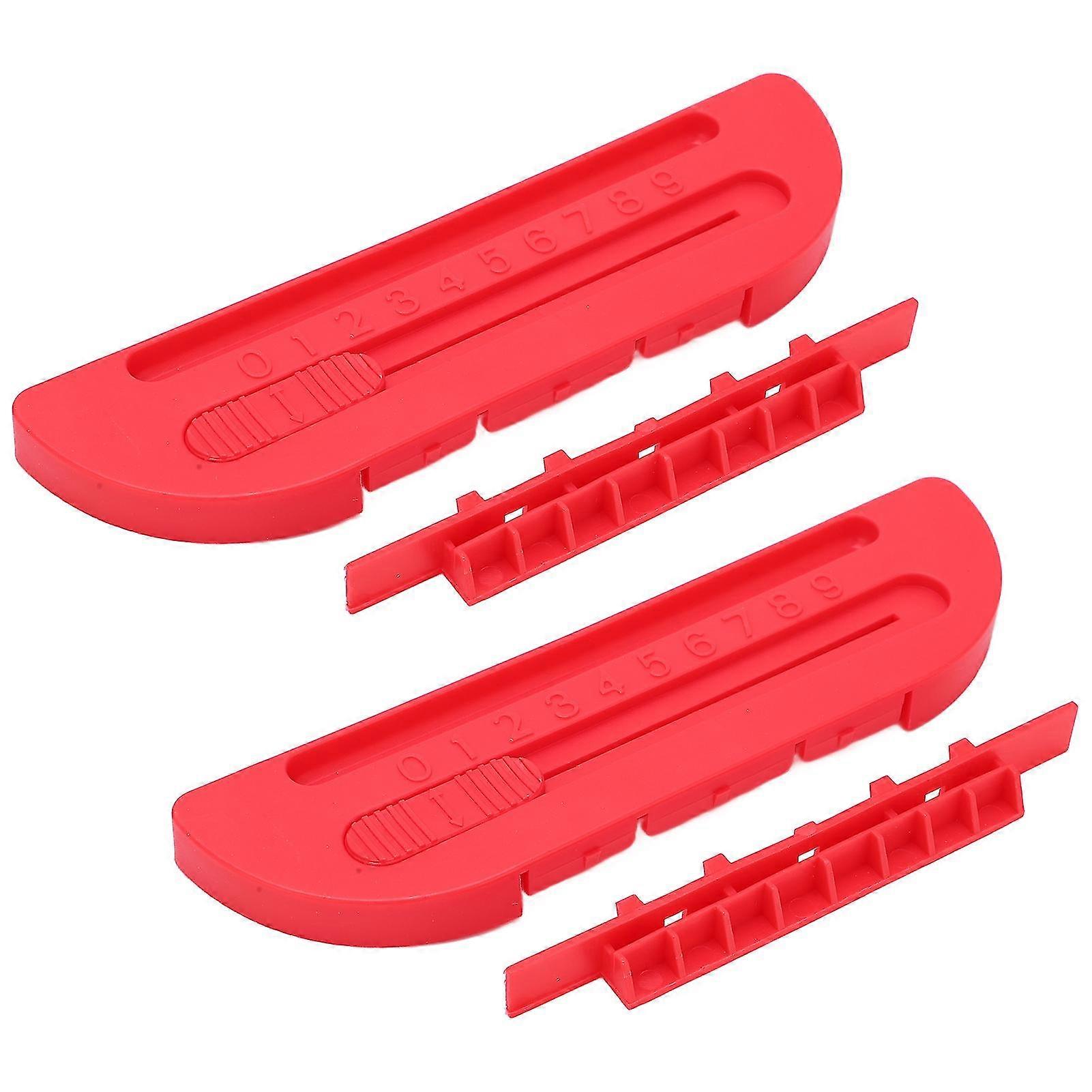 2-Pack Table Ice Hockey Goal Door Set with Score Counters