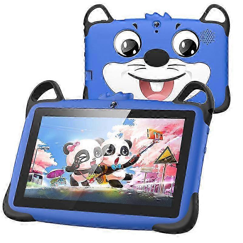 7" nettbrett for barn Android-nettbrett 8 GB ROM 1024 * 600-oppløsning Wifi Education-nettbrett for barn