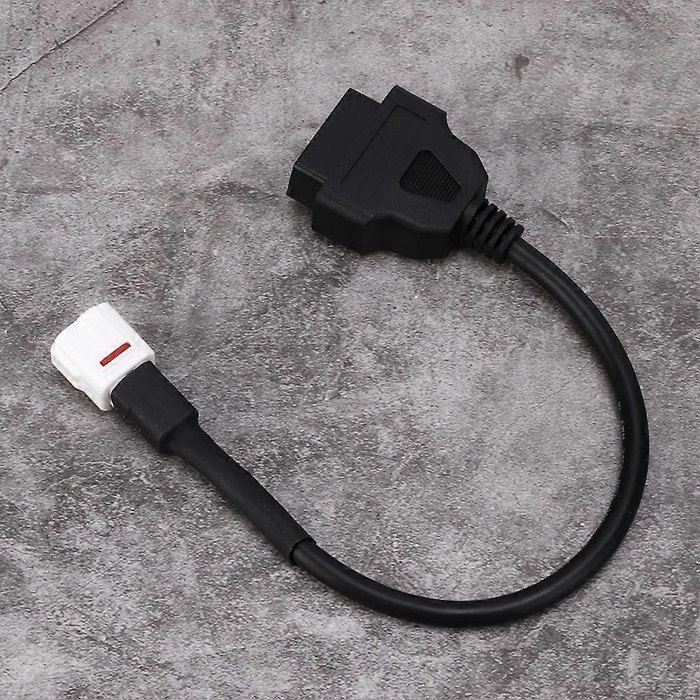 4 Pin to OBD2 Fault Code Reader Motorcycle Scanner Diagnostic Cable Fit for Yamaha