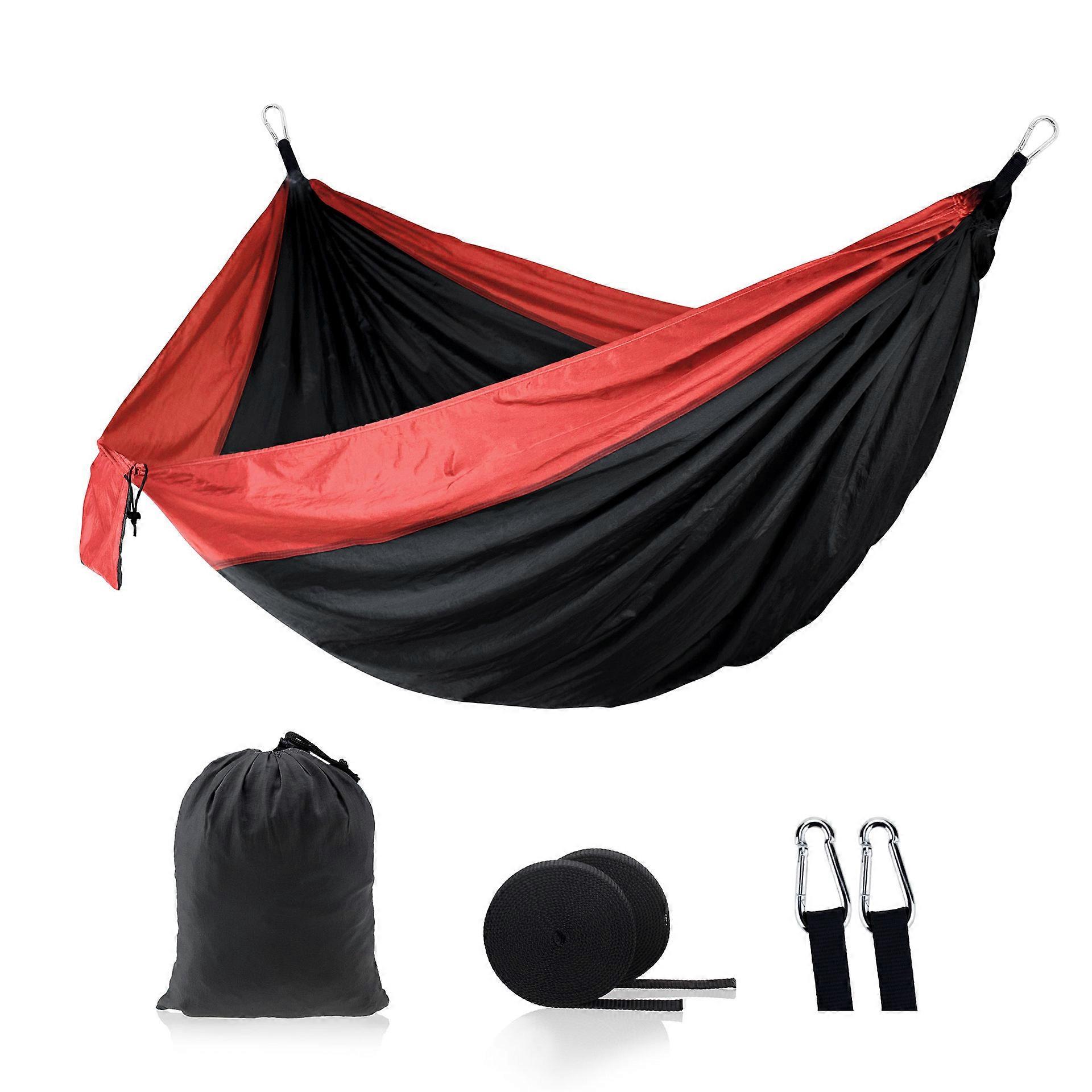 Camping Hammock Double & Single Portable Hammocks With 2 Tree Straps,portable