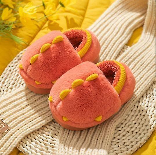 Barn Bomull Tofflor Pojkar Och Flickor Spädbarn väska Heel Bomullsskor Inomhus Baby Hem Skor Höst och Vinter Päls Tofflor