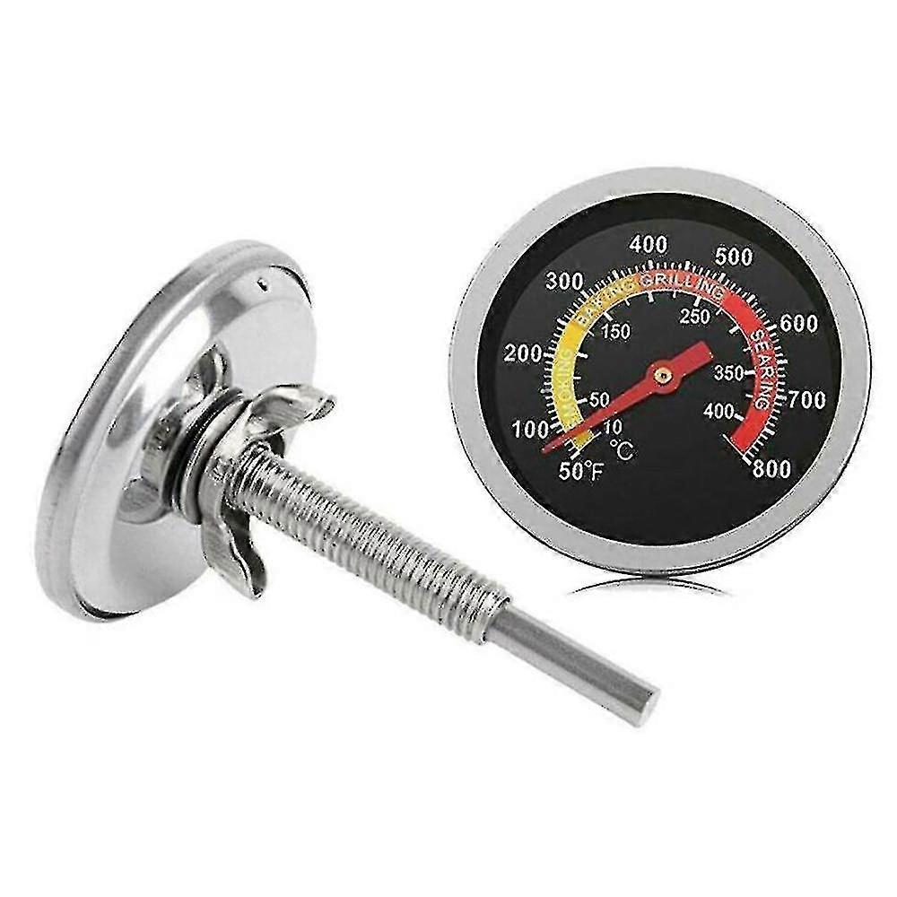 Bbq KullgrillRøyker Termometer Pit Bbq Termometer Fahrenheit Og Varmeindikator