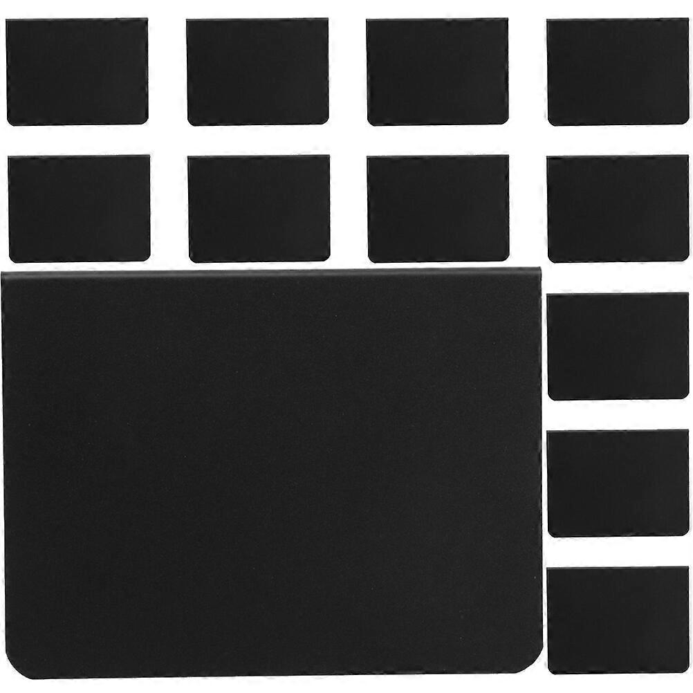 12pcs Tabletop Mini Chalkboards Sign Standing Type Small Double-side Blackboards